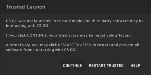 CS:GO Trusted Mode im Detail erklärt & Problemlösungen