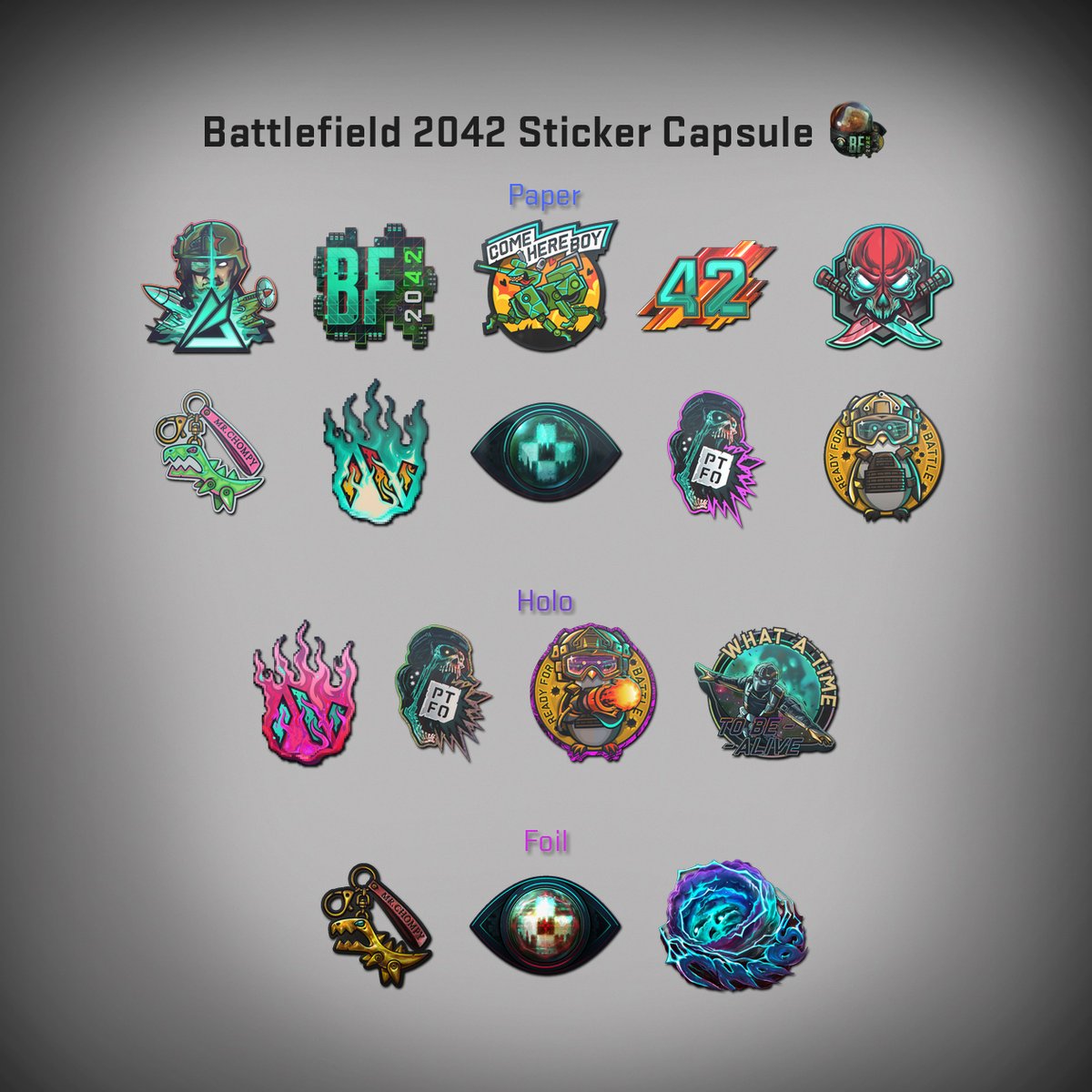 cs go battlefield 2042 sticker