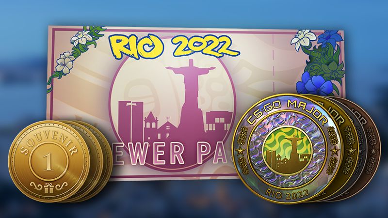 iem rio 2022 viewer pass souvenir tokens