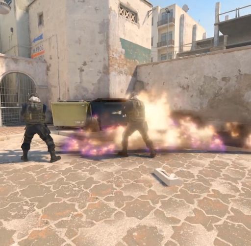 counter-strike 2 molotov effect
